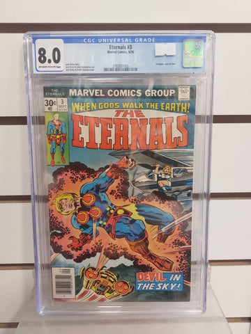 Eternals #3 - CGC Graded 8.0