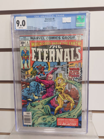 Eternals #8 - CGC Graded 9.0