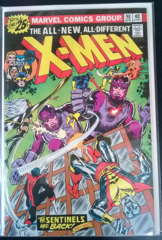 The All New, All Different X-Men # 98 -The Sentinels are Back