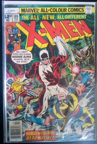 The All New, All Different X-Men # 109 - Wanted: Wolverine, Dead or Alive